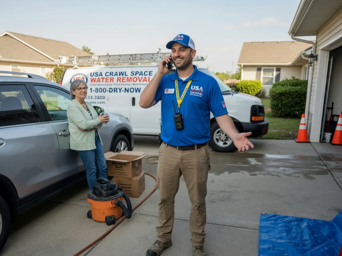 Crawl Space Water Removal Jones, LA FAQs